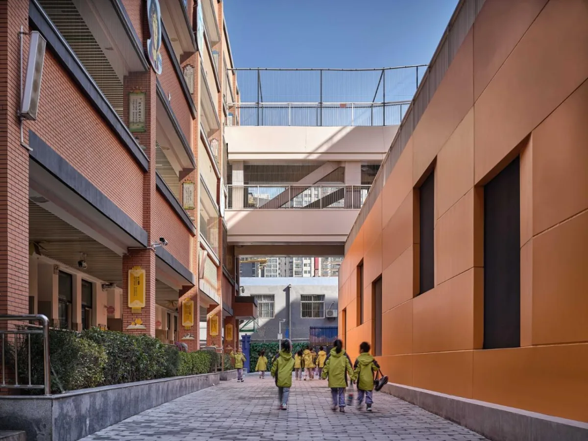 BIM建筑|西安市未央路小学综合楼 / 中国建筑西北设计研究院 屈培青工作室