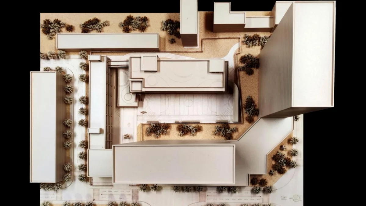 BIM建筑|西安市未央路小学综合楼 / 中国建筑西北设计研究院 屈培青工作室