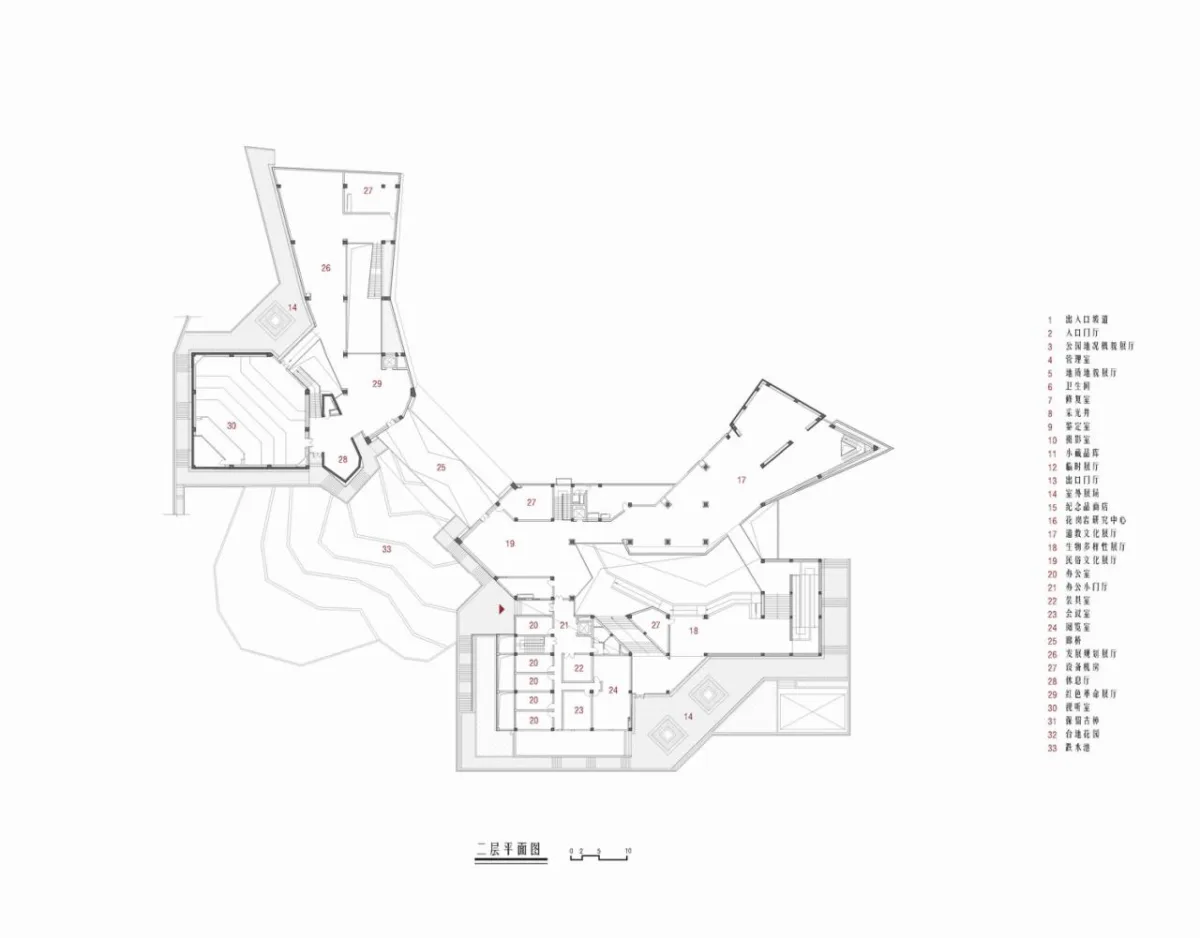 BIM建筑|“地”之书写——三清山地质博物馆设计思考 / 浙江大学建筑设计研究院