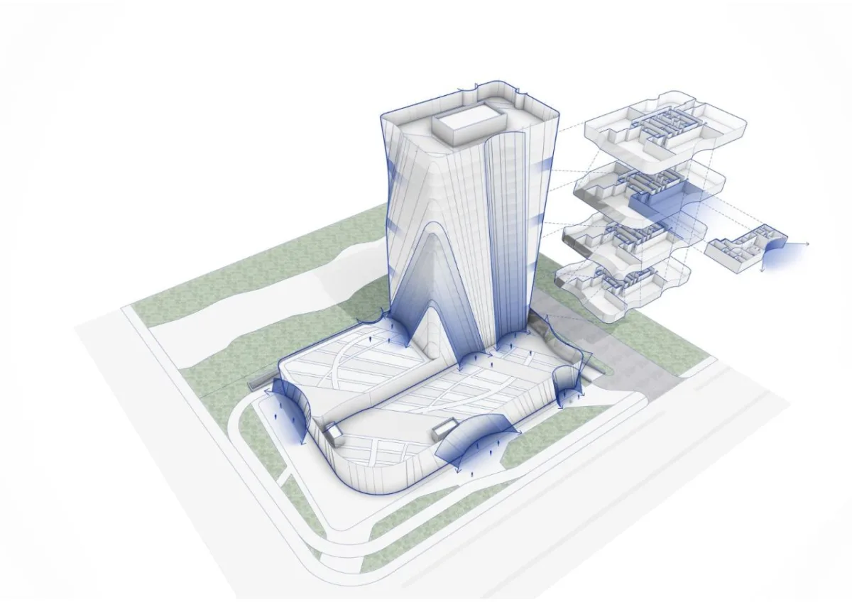 BIM建筑|瑞安侨贸大厦 / 时境建筑