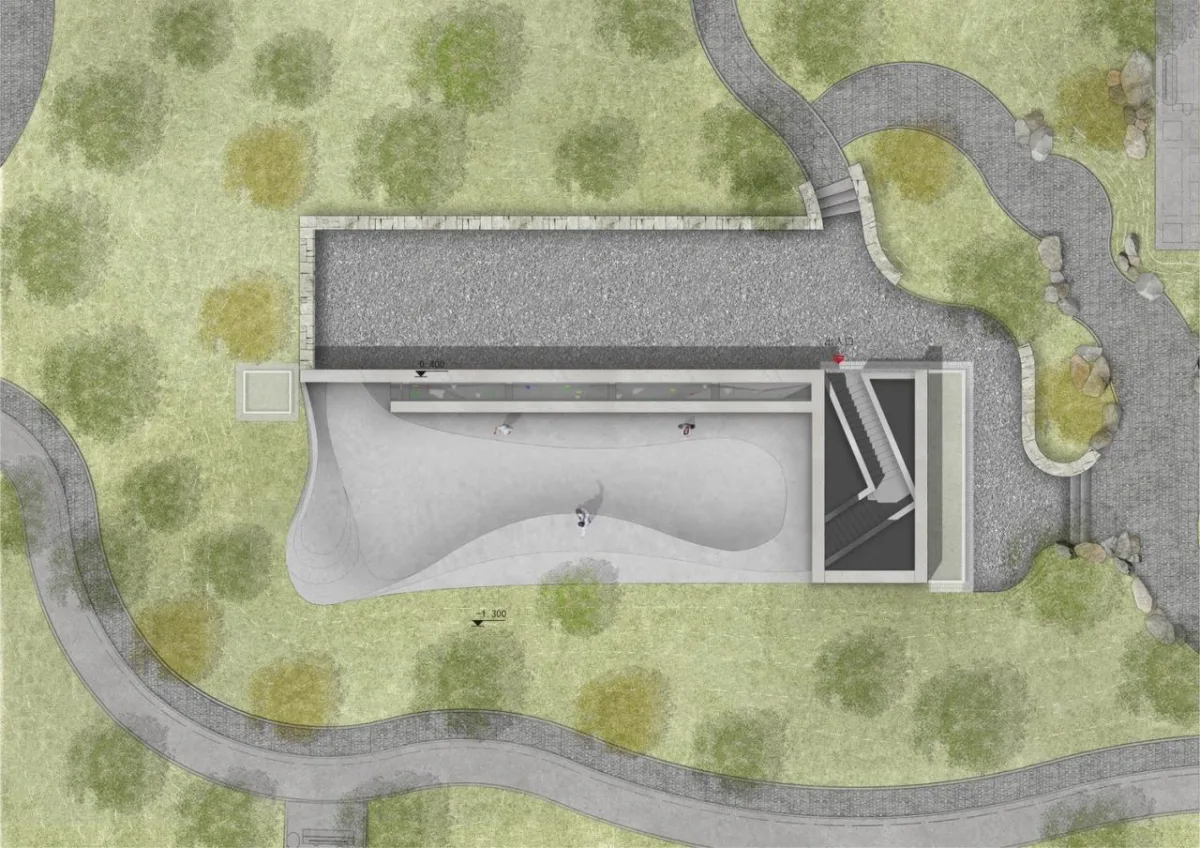 BIM建筑|里向空间-北京缦合艺术中心 / RSAA/庄子玉工作室