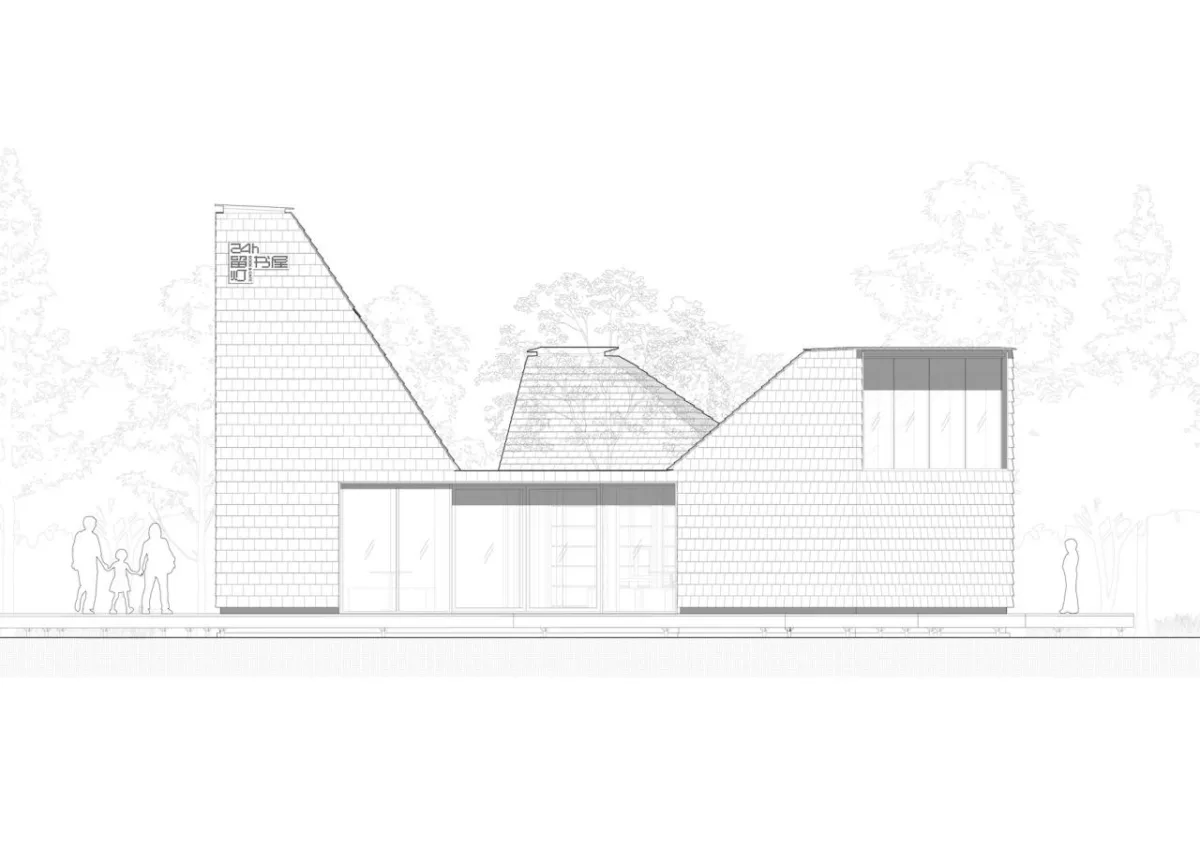 BIM建筑|高山书屋 / MAT 超级建筑事务所