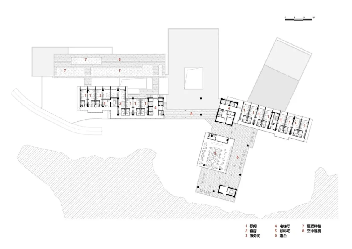 BIM建筑|徐州园博园宕口酒店 / 筑境设计