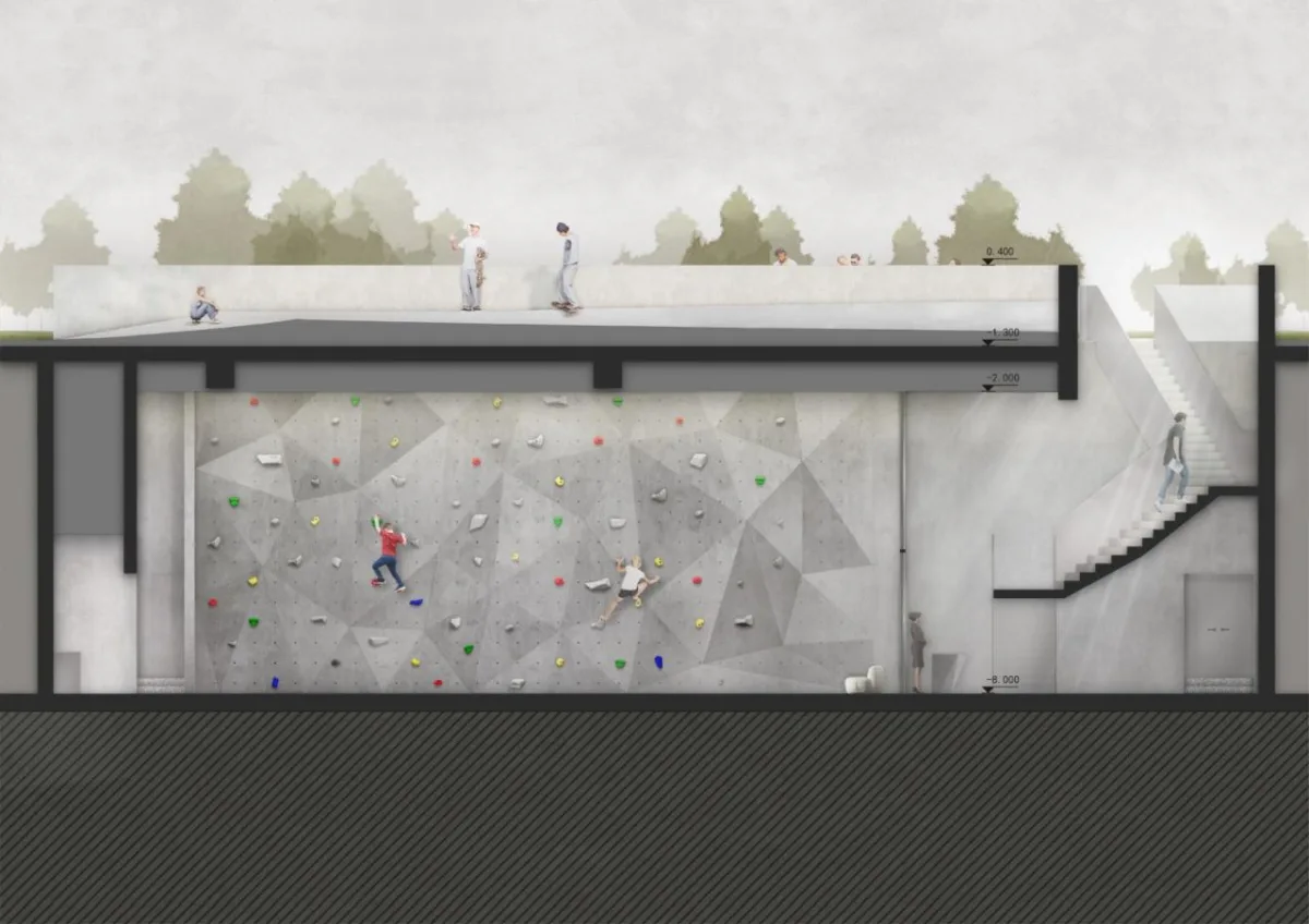 BIM建筑|里向空间-北京缦合艺术中心 / RSAA/庄子玉工作室