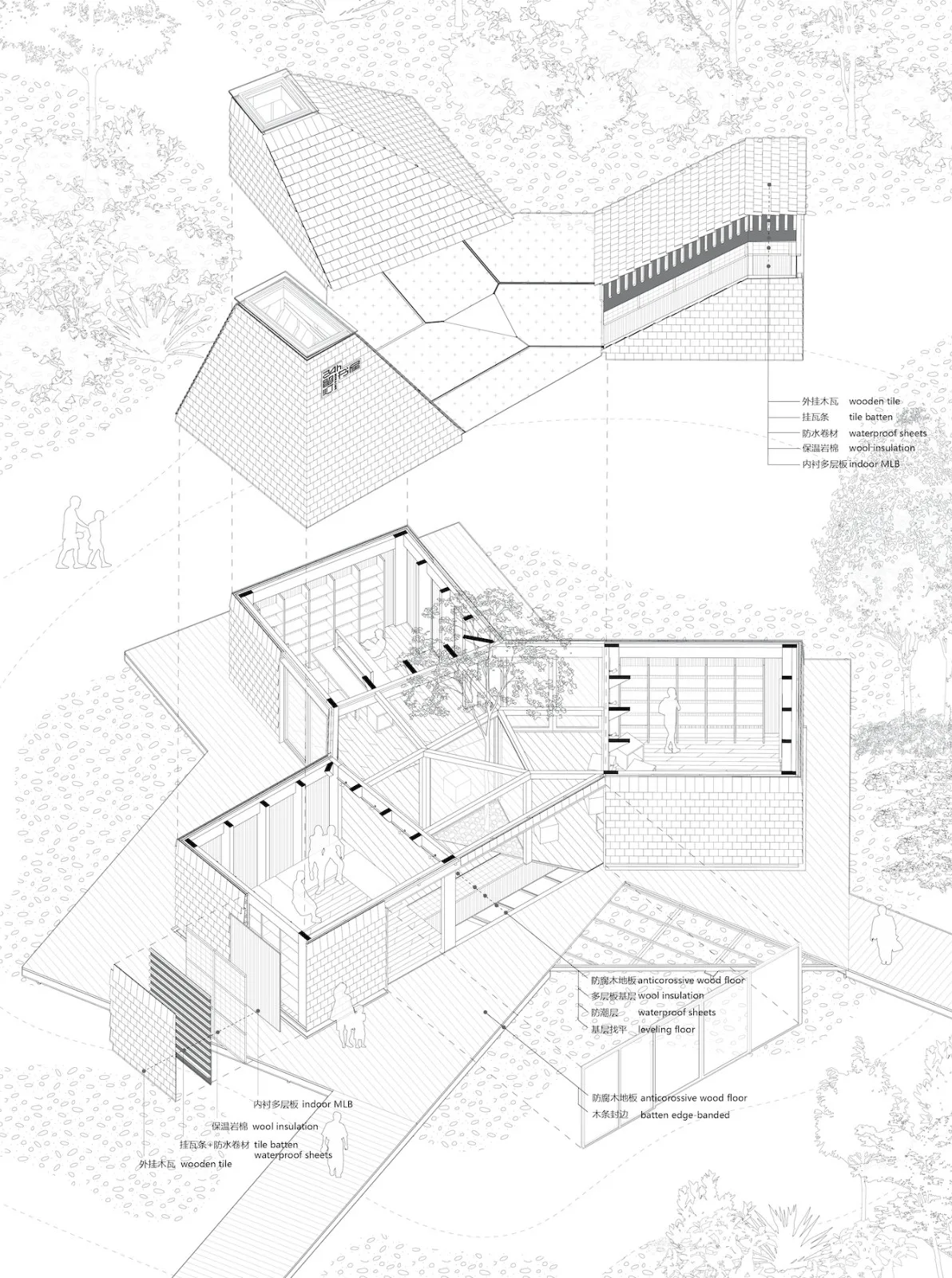 BIM建筑|高山书屋 / MAT 超级建筑事务所