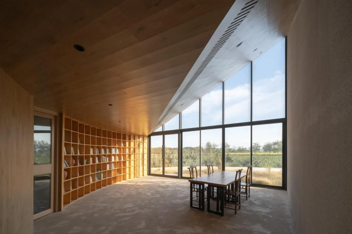 BIM建筑|云台山冰菊花田书馆 / 一树建筑