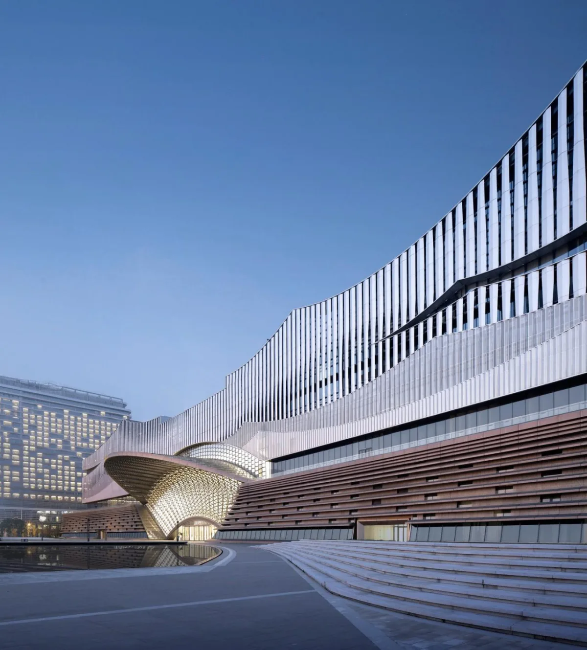 BIM建筑|长沙国际会议中心：水云潇湘 翰墨中华 / 华南理工大学建筑设计研究院有限公司