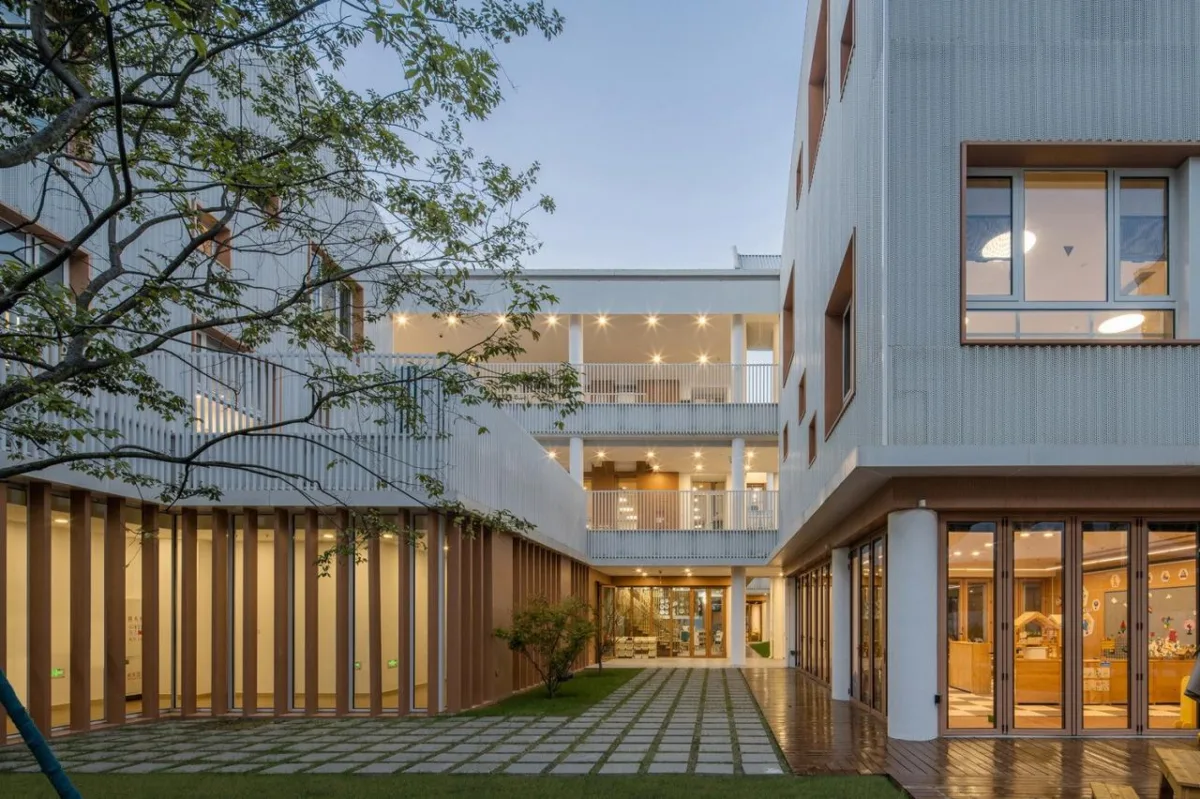 BIM建筑|上海市蓝湾幼儿园 / 华东建筑设计研究院 丁顺团队