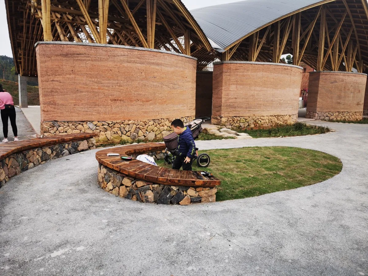 BIM建筑|竹管垅茶青市场 / 清华大学建筑设计研究院 素朴建筑工作室