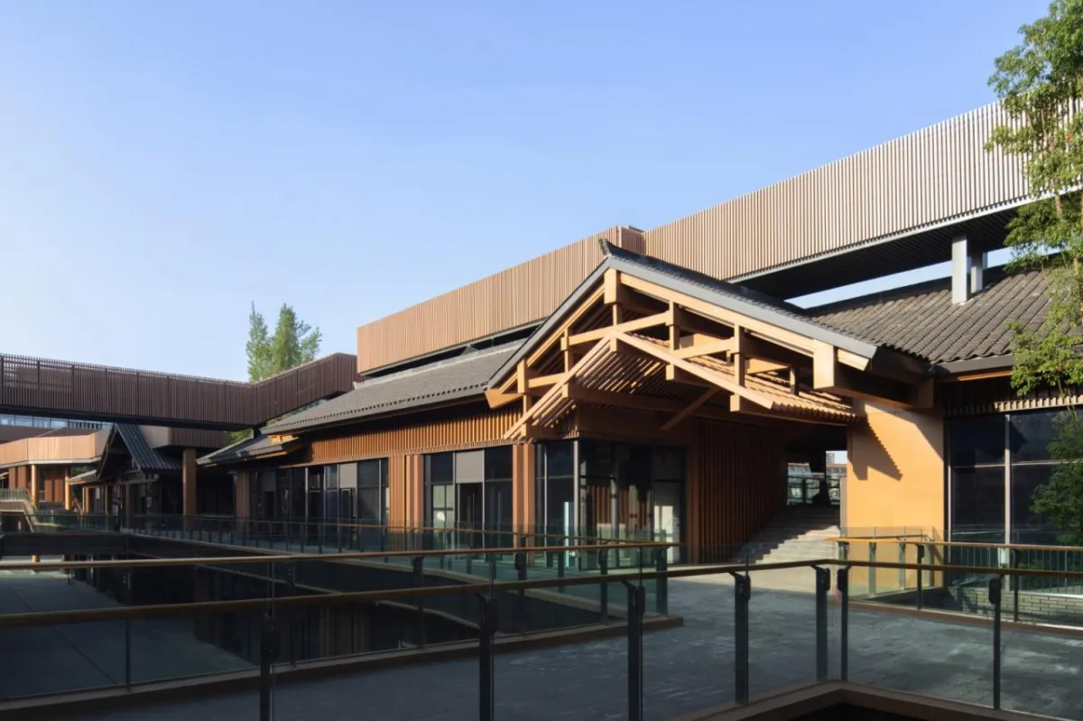 BIM建筑|成都彭州龙兴寺区域城市更新 / BIAD-ASA筑景工作室