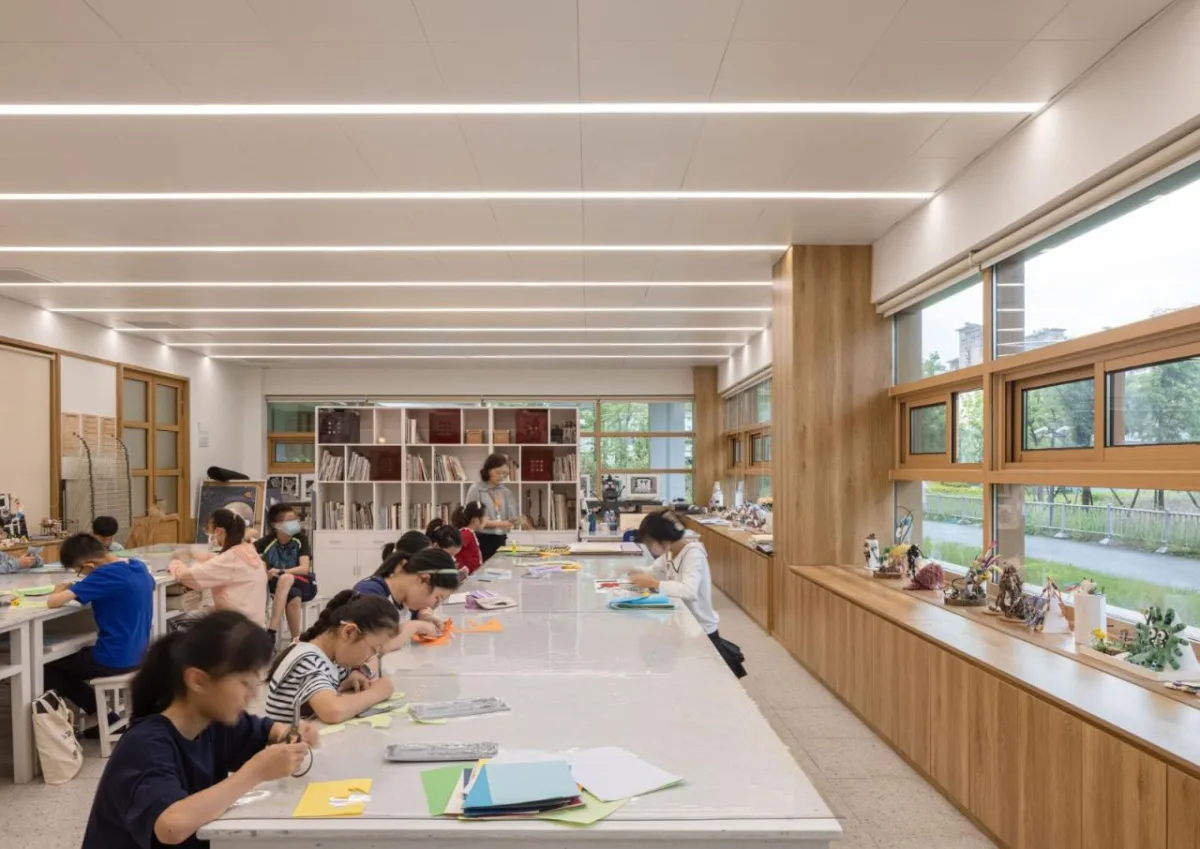 BIM建筑|浦东新区青少年活动中心和群众艺术馆 / 山水秀建筑事务所