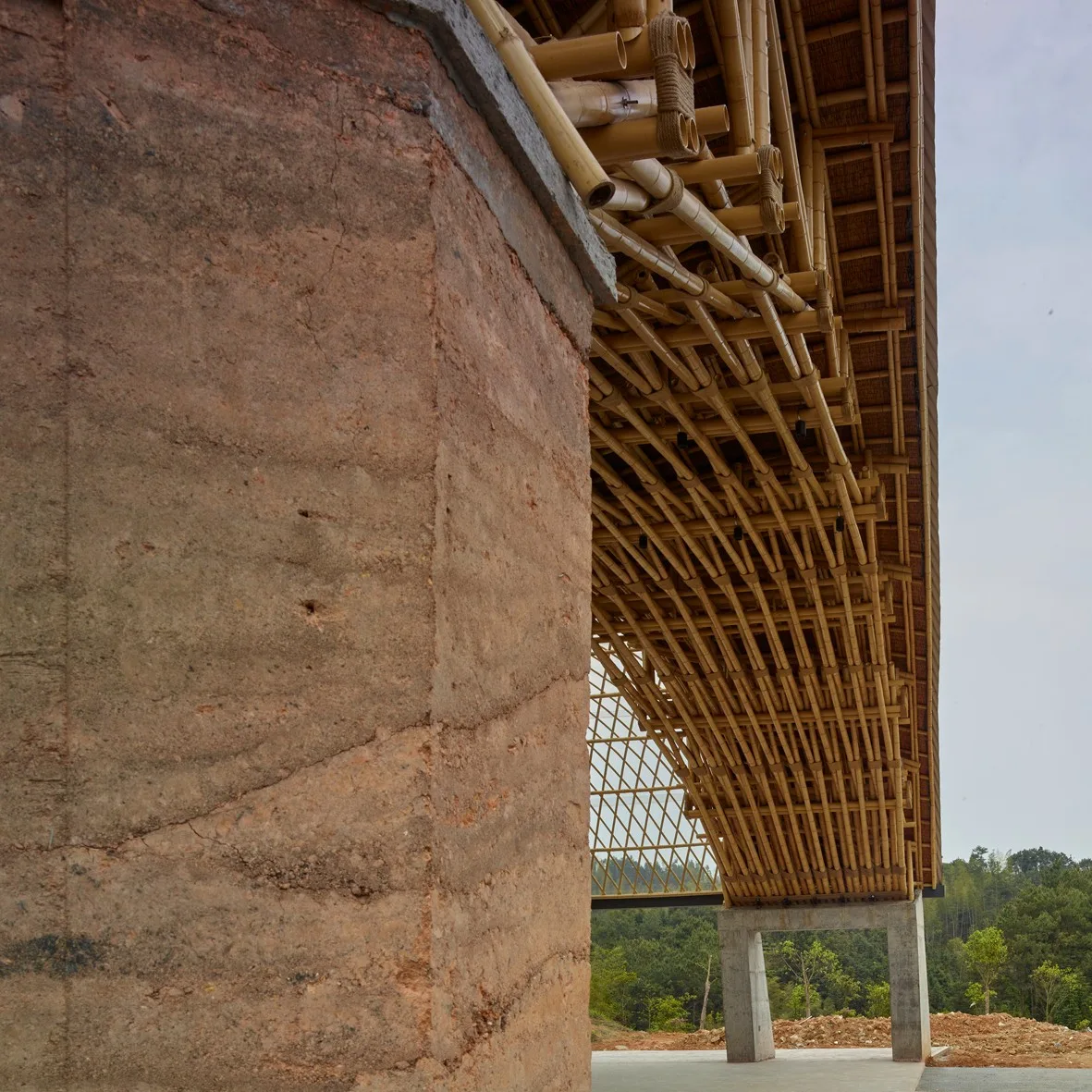 BIM建筑|竹管垅茶青市场 / 清华大学建筑设计研究院 素朴建筑工作室