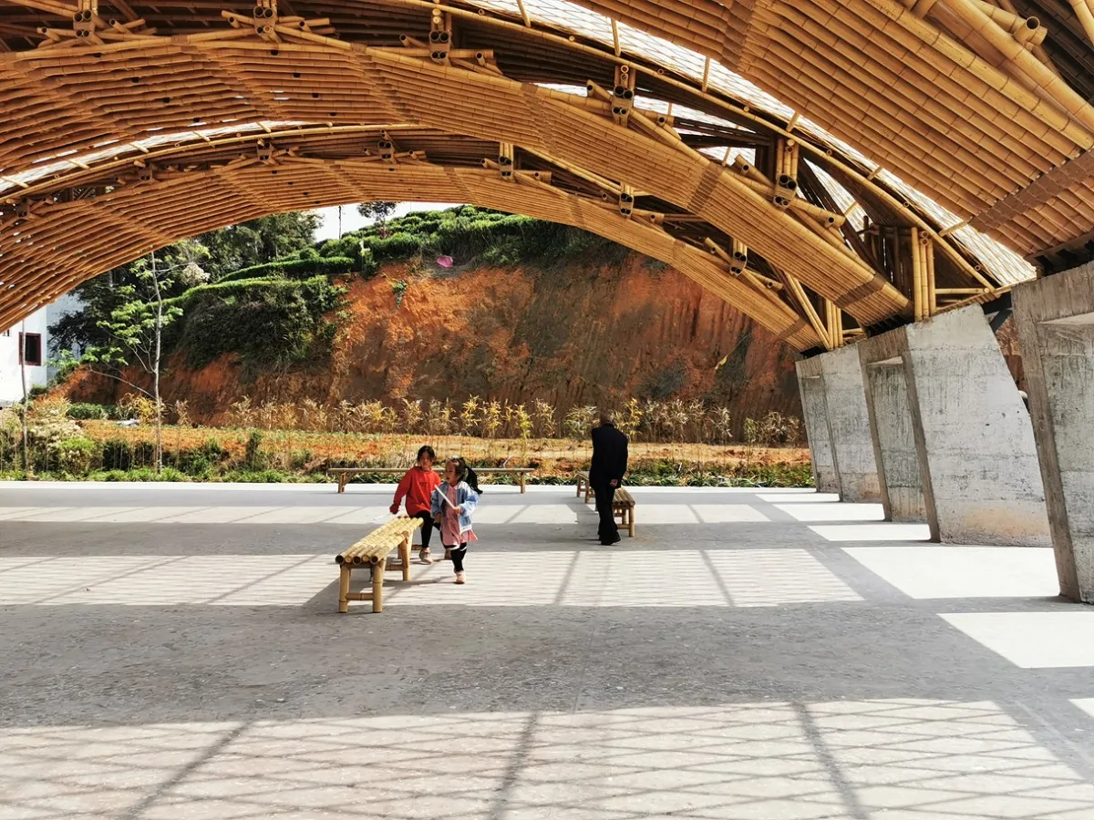 BIM建筑|竹管垅茶青市场 / 清华大学建筑设计研究院 素朴建筑工作室
