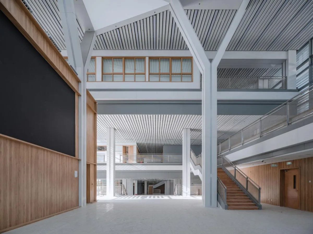BIM建筑|浦东新区青少年活动中心和群众艺术馆 / 山水秀建筑事务所