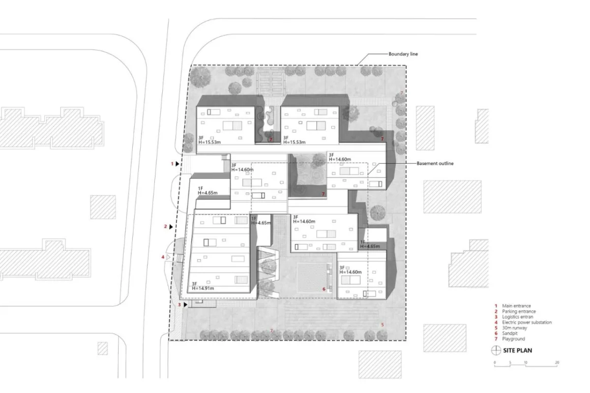 BIM建筑|上海市蓝湾幼儿园 / 华东建筑设计研究院 丁顺团队