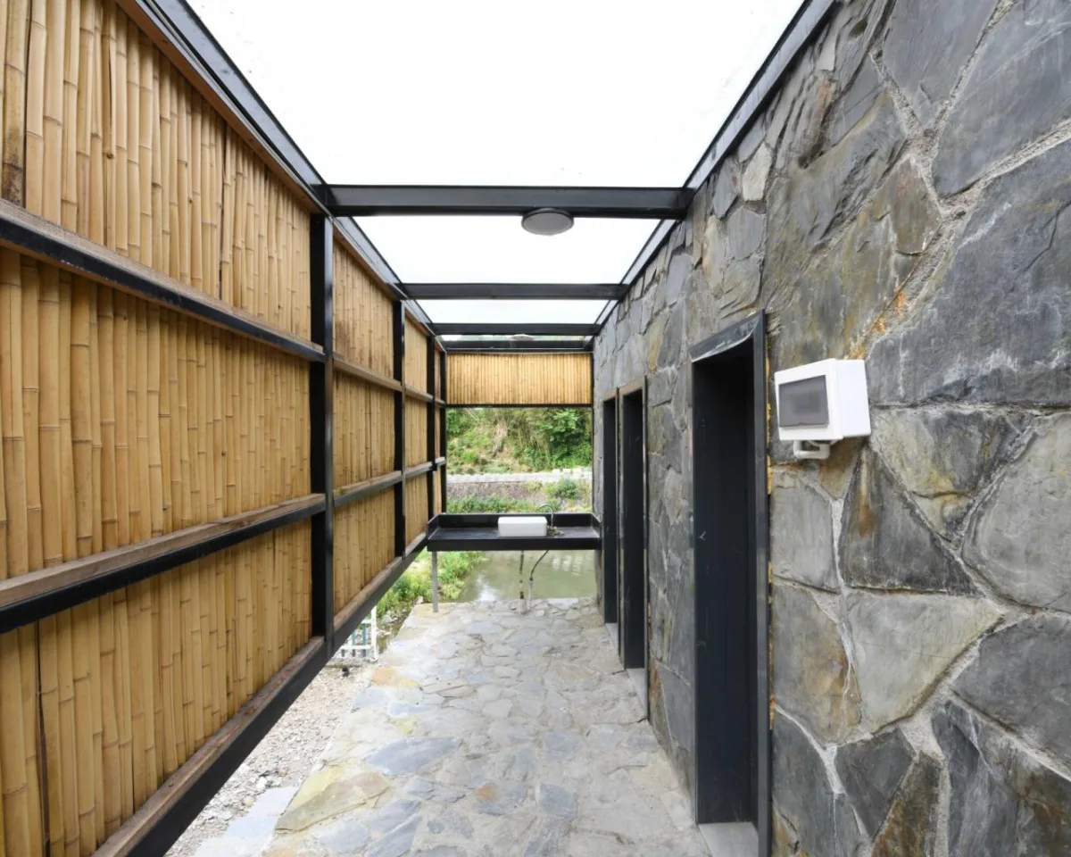 BIM建筑|松阳县大岭根公厕 / 有氧建筑 + 元坤设计