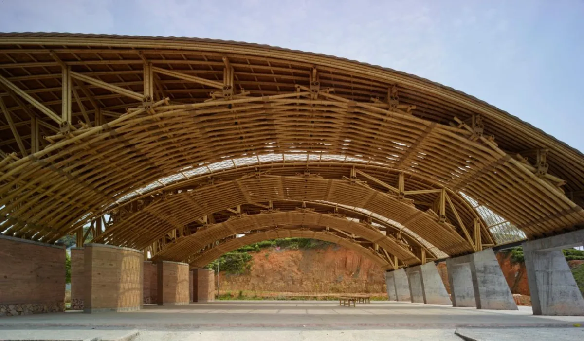 BIM建筑|竹管垅茶青市场 / 清华大学建筑设计研究院 素朴建筑工作室