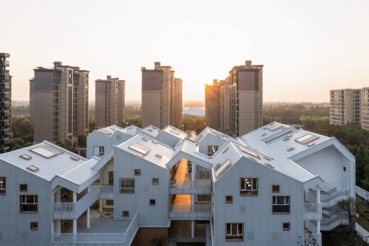 BIM建筑|上海市蓝湾幼儿园 / 华东建筑设计研究院 丁顺团队