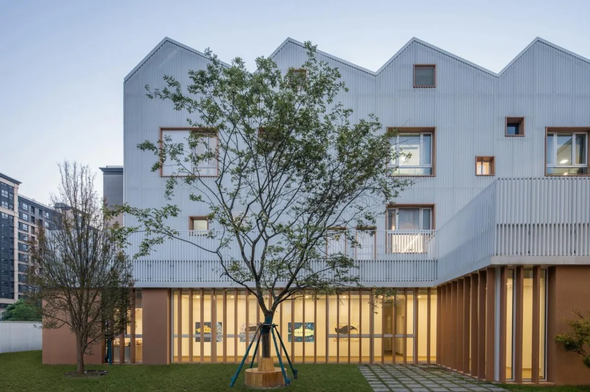 BIM建筑|上海市蓝湾幼儿园 / 华东建筑设计研究院 丁顺团队