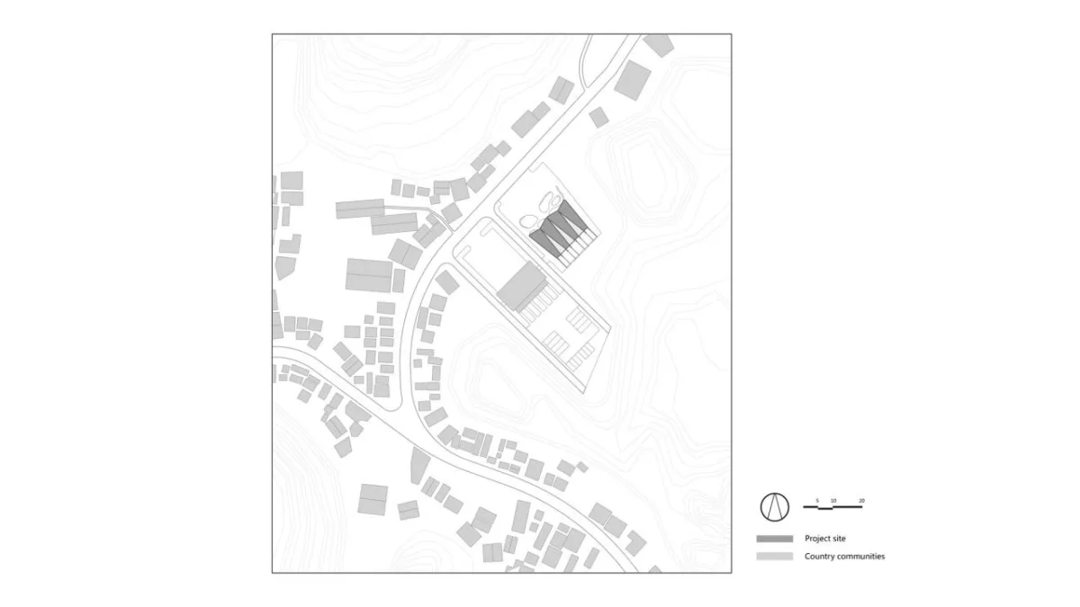 BIM建筑|竹管垅茶青市场 / 清华大学建筑设计研究院 素朴建筑工作室