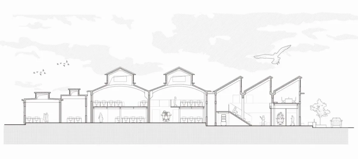 BIM建筑|丝路盛泽·数字文化产业园区示范区——盛泽坛丘缫丝厂改造 / 平介设计
