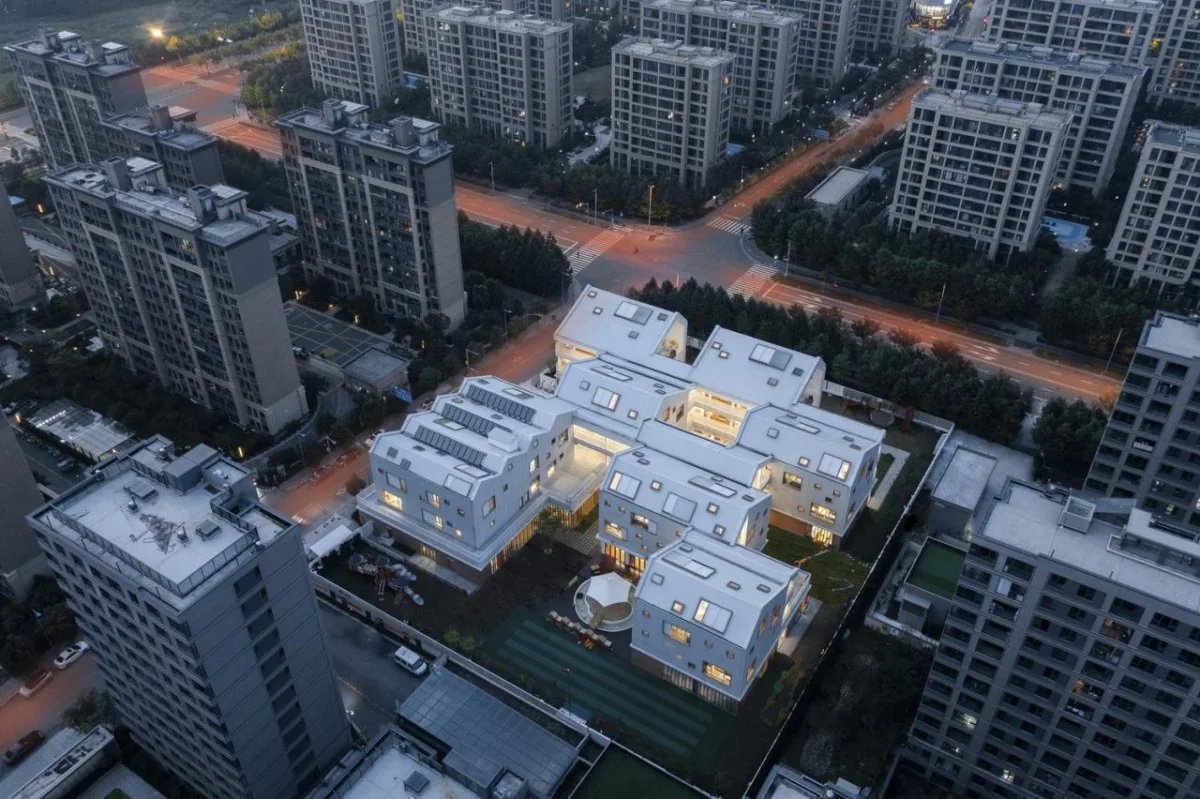 BIM建筑|上海市蓝湾幼儿园 / 华东建筑设计研究院 丁顺团队