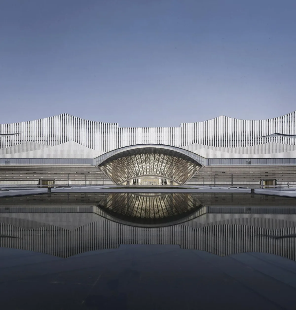 BIM建筑|长沙国际会议中心：水云潇湘 翰墨中华 / 华南理工大学建筑设计研究院有限公司