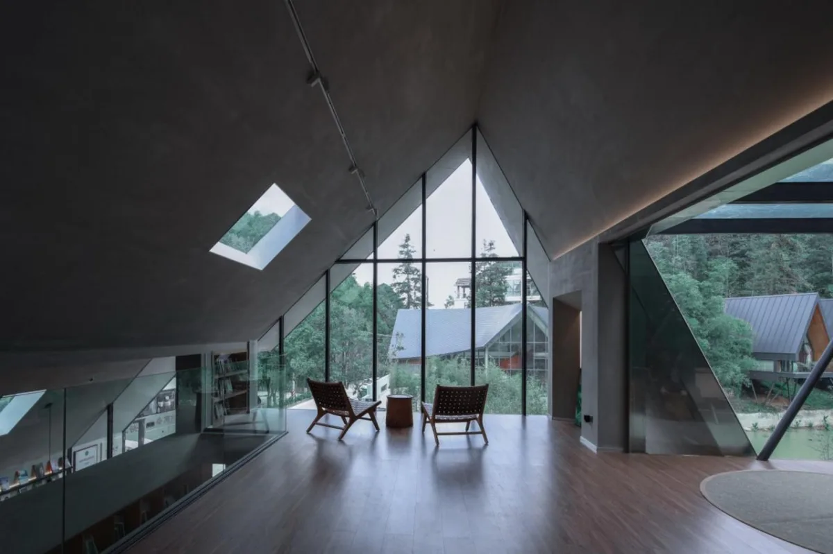 BIM建筑|南昆秘境高山书屋 / 城外建筑