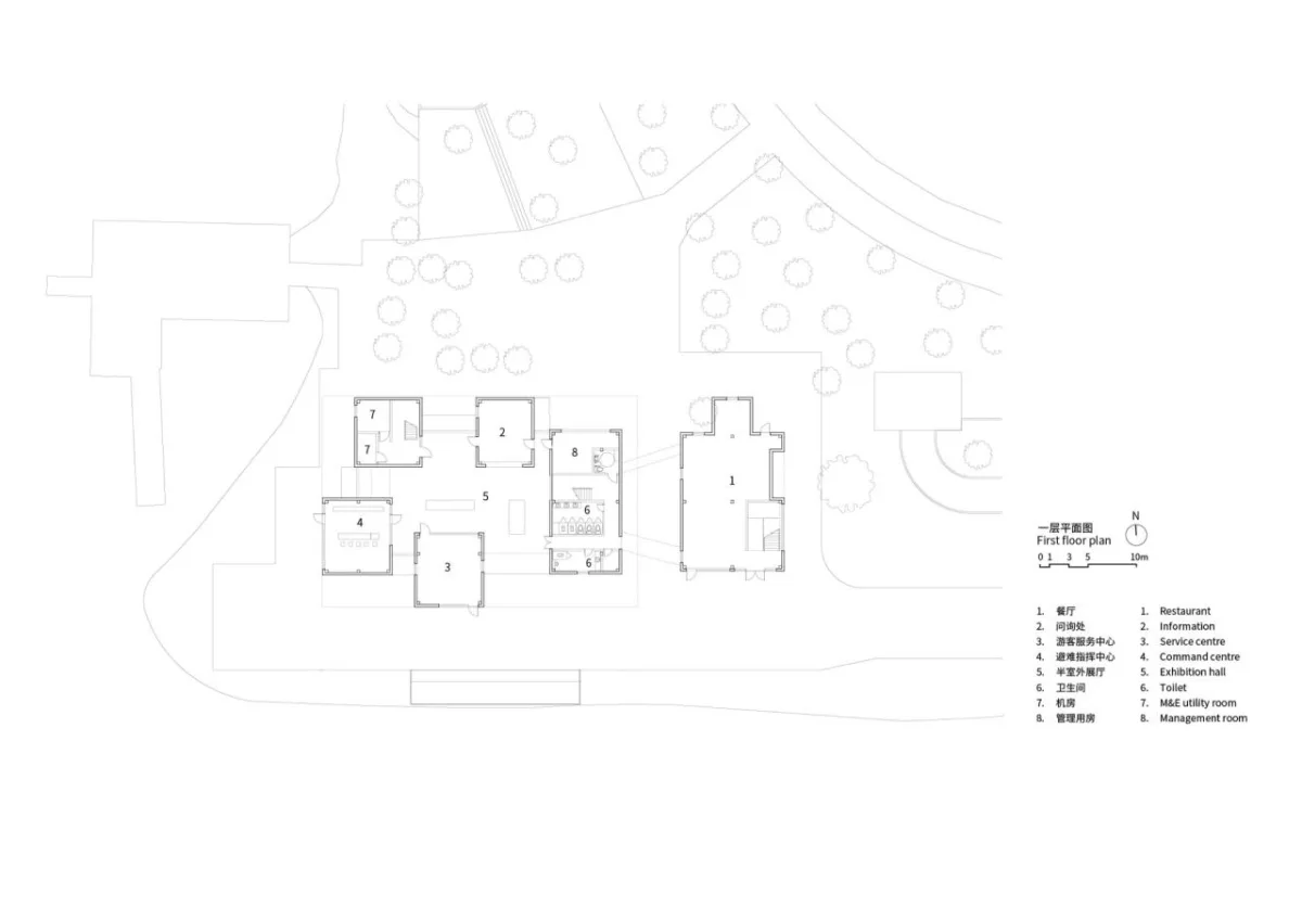 BIM建筑|昆山城市生态森林公园游客中心 / 阿科米星建筑设计