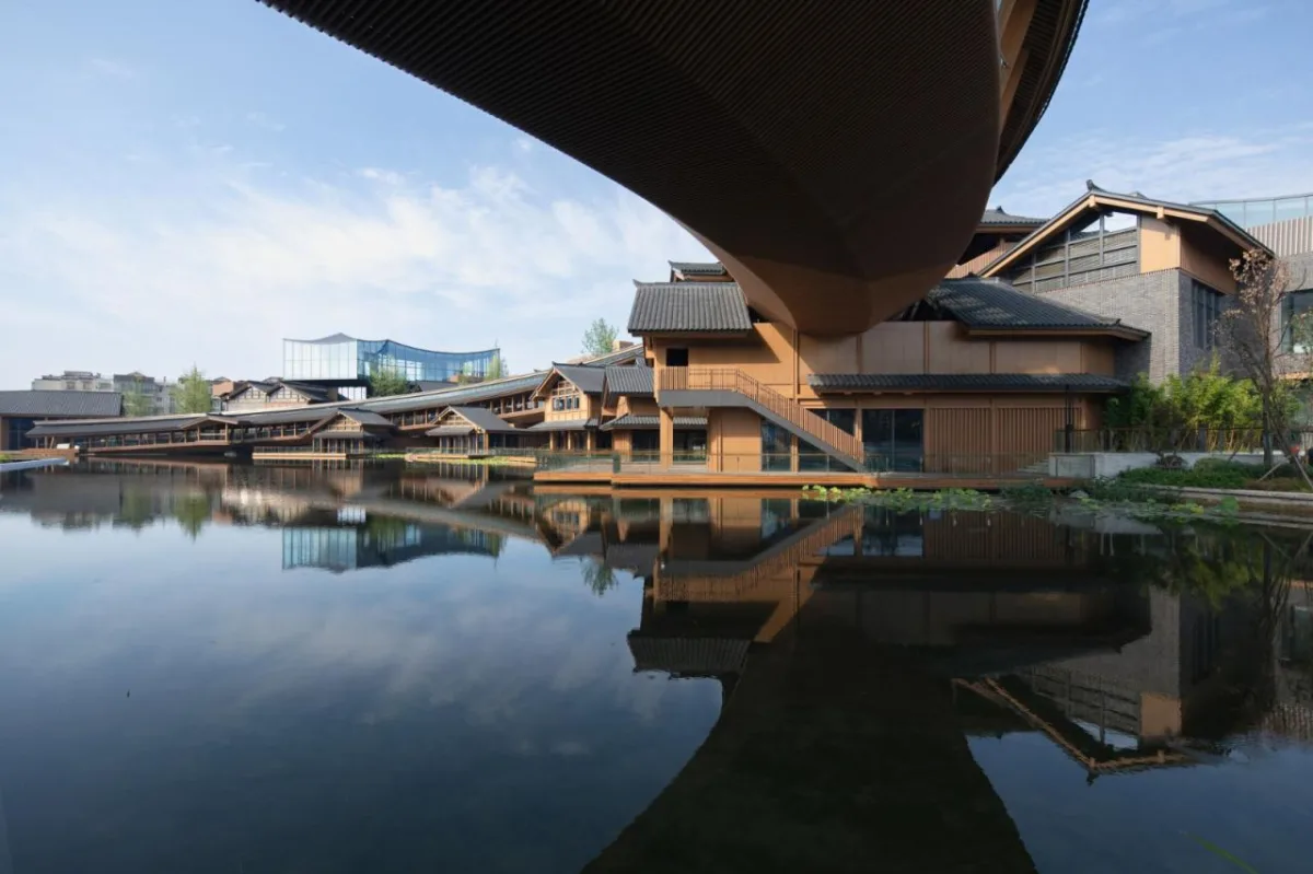 BIM建筑|成都彭州龙兴寺区域城市更新 / BIAD-ASA筑景工作室