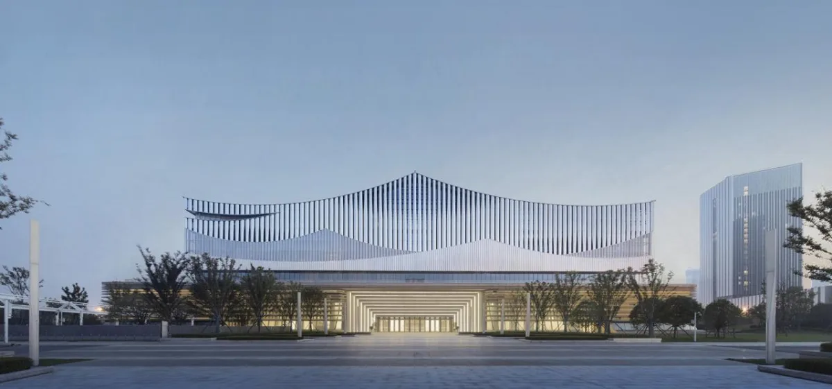 BIM建筑|长沙国际会议中心：水云潇湘 翰墨中华 / 华南理工大学建筑设计研究院有限公司