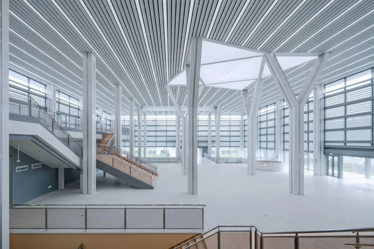 BIM建筑|浦东新区青少年活动中心和群众艺术馆 / 山水秀建筑事务所