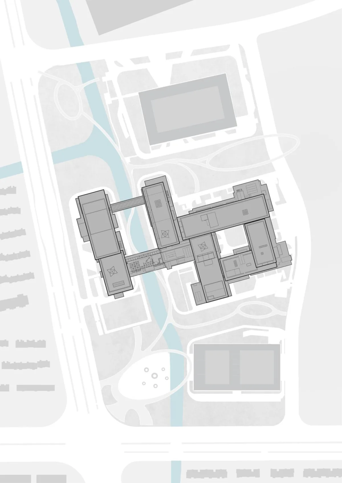 BIM建筑|浦东新区青少年活动中心和群众艺术馆 / 山水秀建筑事务所