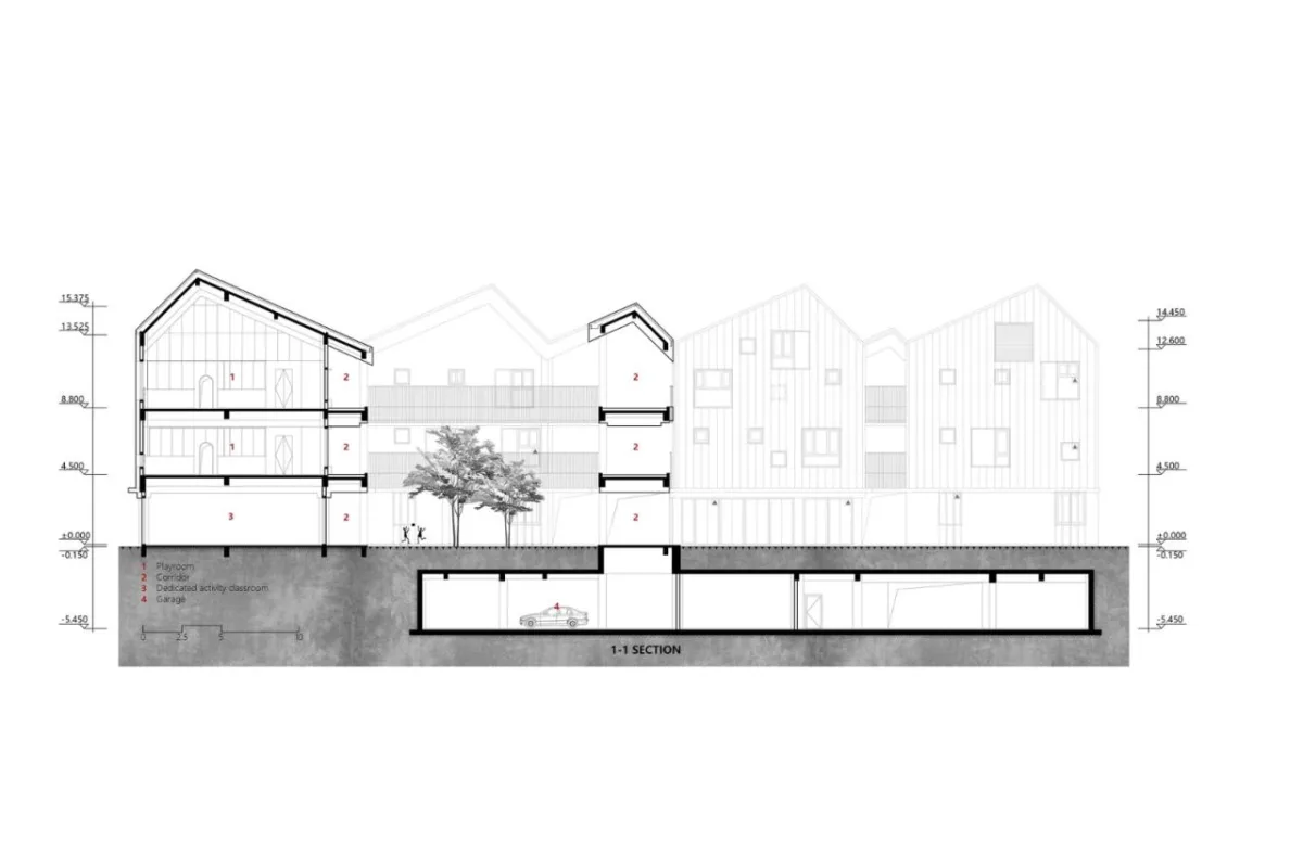 BIM建筑|上海市蓝湾幼儿园 / 华东建筑设计研究院 丁顺团队