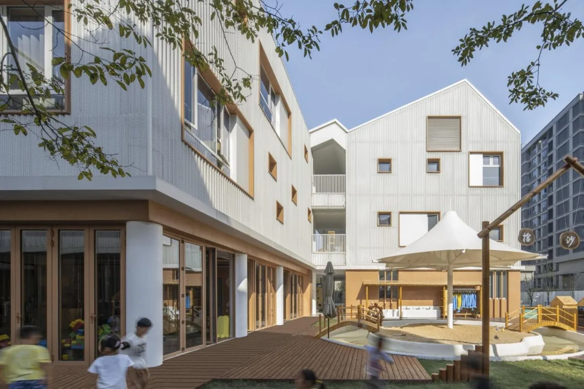 BIM建筑|上海市蓝湾幼儿园 / 华东建筑设计研究院 丁顺团队