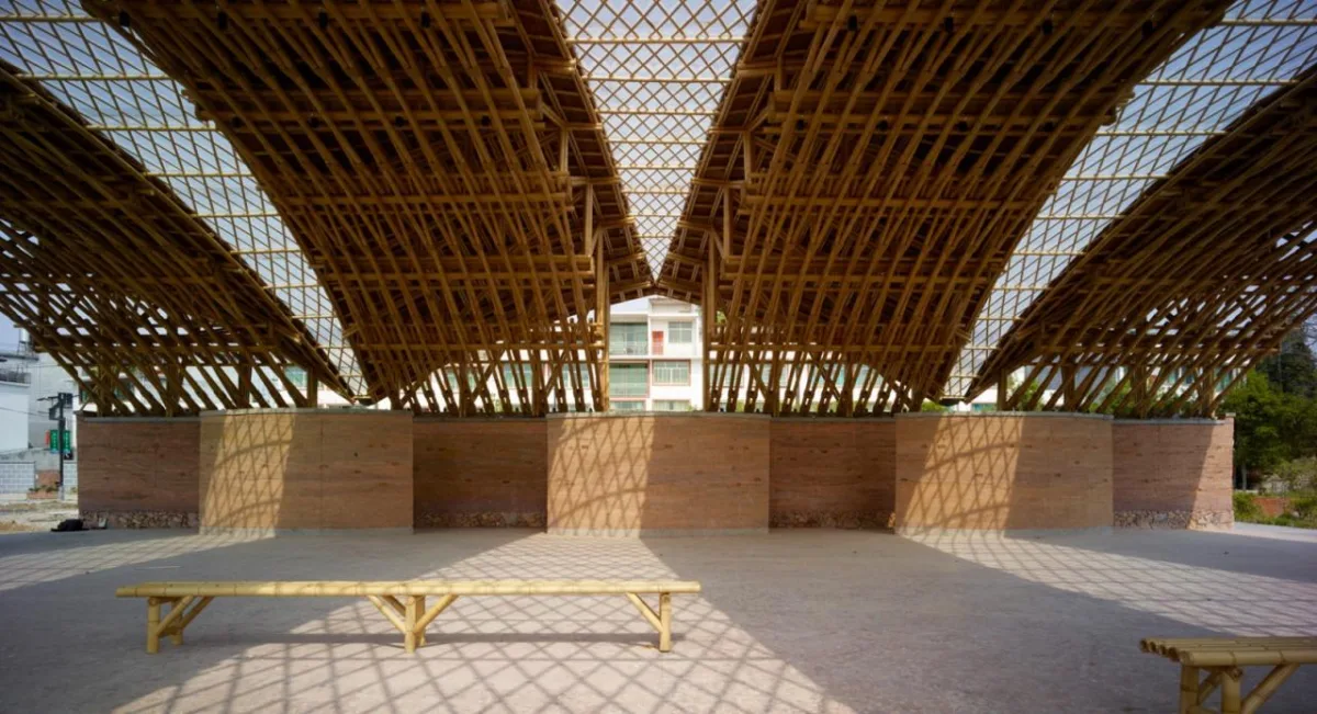 BIM建筑|竹管垅茶青市场 / 清华大学建筑设计研究院 素朴建筑工作室