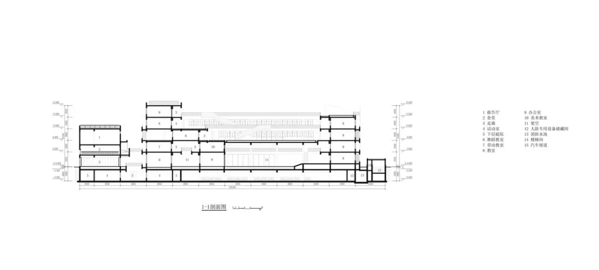 BIM建筑|江苏省南京市文齐路小学 / 荣朝晖工作室