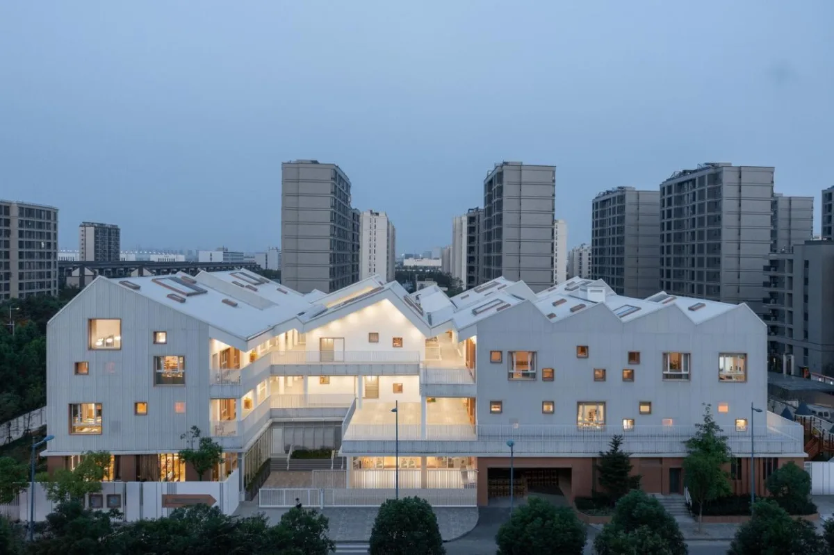 BIM建筑|上海市蓝湾幼儿园 / 华东建筑设计研究院 丁顺团队