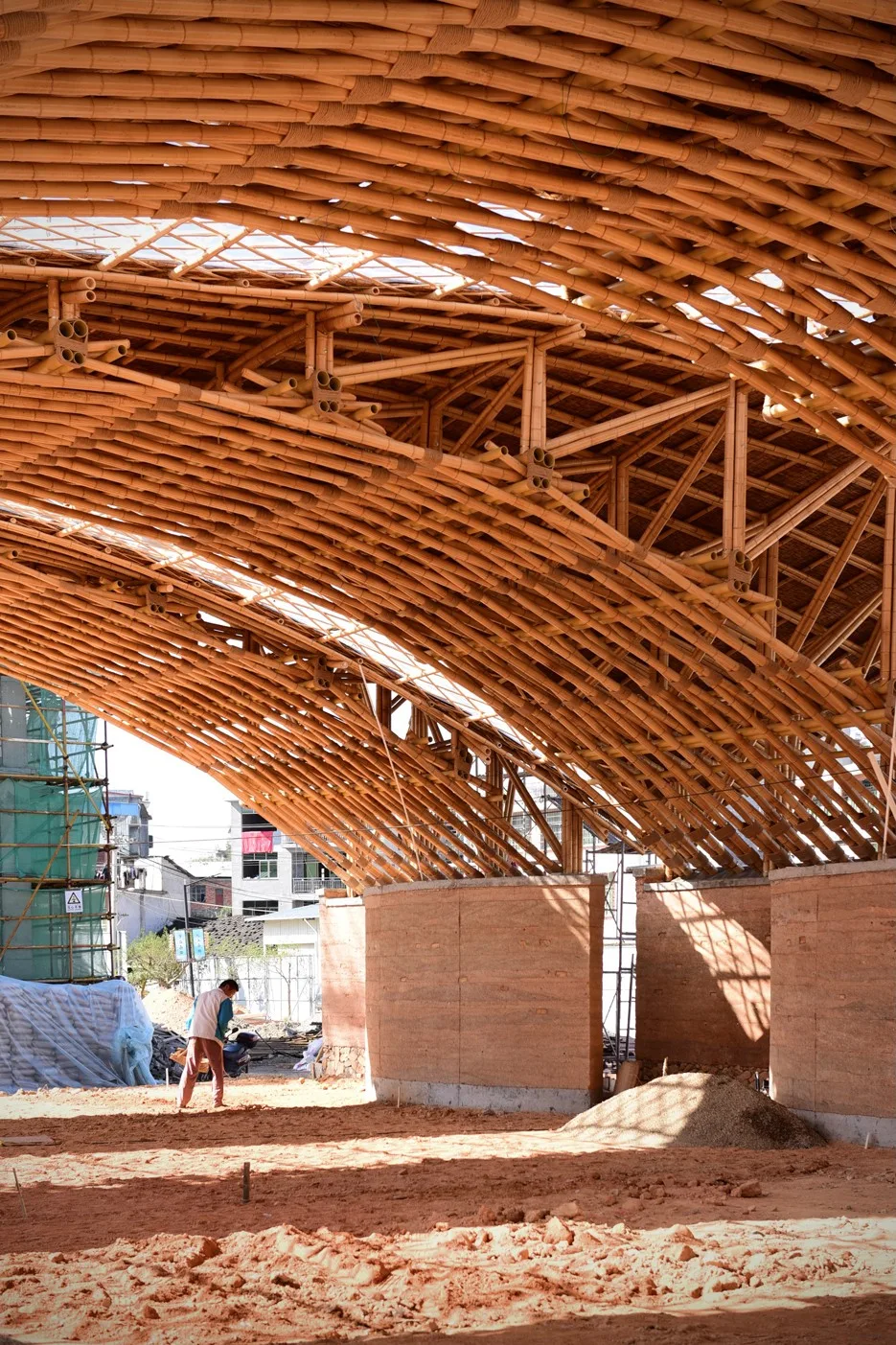 BIM建筑|竹管垅茶青市场 / 清华大学建筑设计研究院 素朴建筑工作室