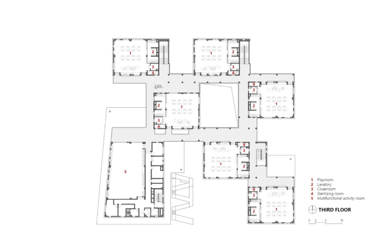 BIM建筑|上海市蓝湾幼儿园 / 华东建筑设计研究院 丁顺团队