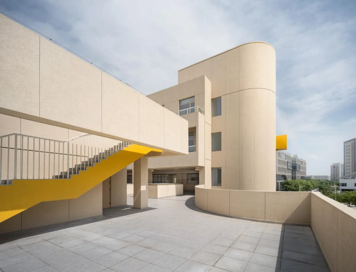 BIM建筑|江苏省南京市文齐路小学 / 荣朝晖工作室
