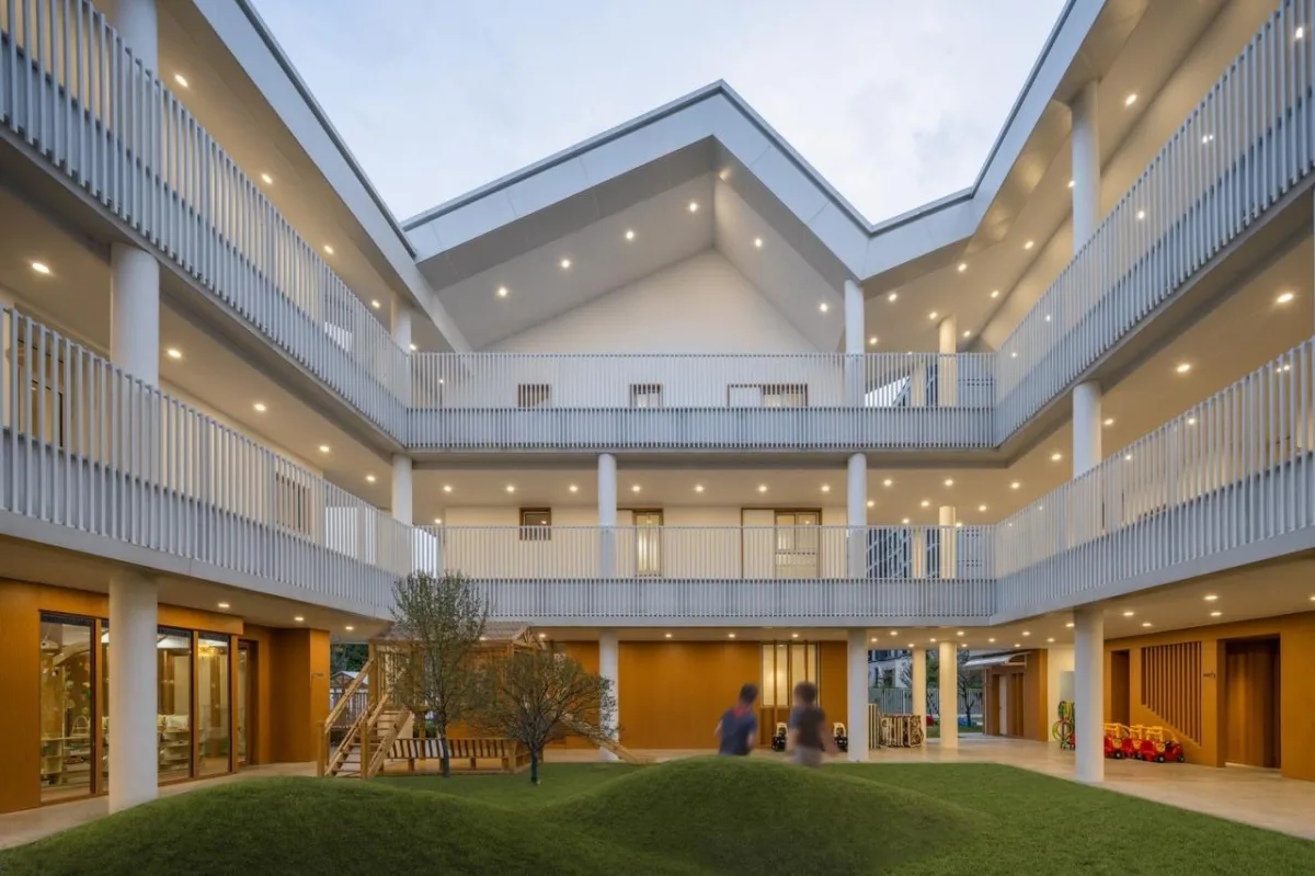 BIM建筑|上海市蓝湾幼儿园 / 华东建筑设计研究院 丁顺团队