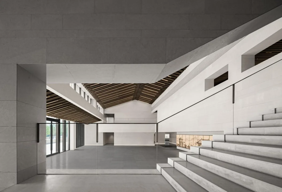 BIM建筑|安仁坊遗址展示厅与安仁驿馆 / 上海秉仁建筑师事务所