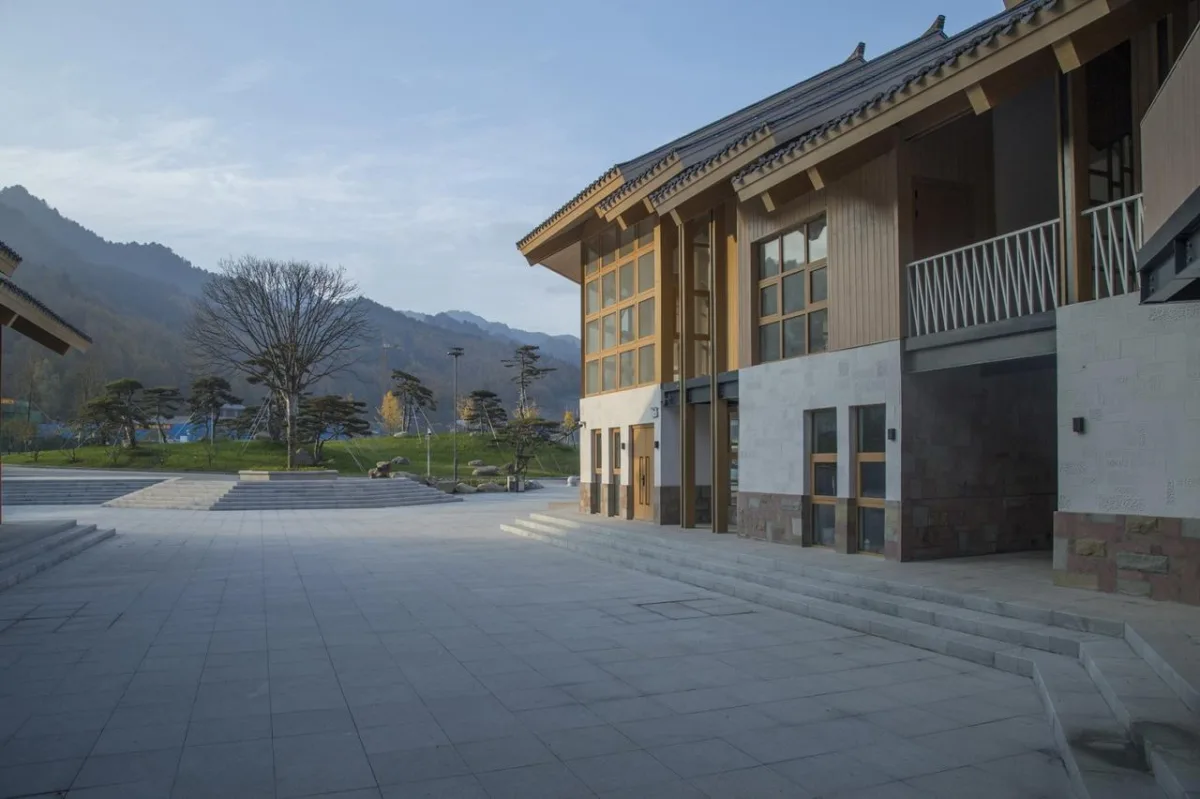 BIM建筑|龙形建筑：康县全域旅游游客集散中心 / 共生建筑Farmerson Architects
