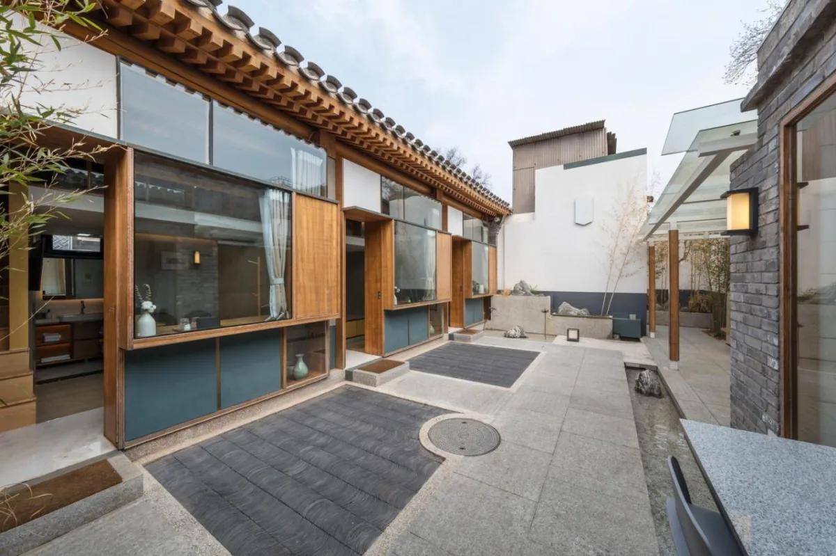 BIM建筑|刘海胡同：合院民宿 / 王维仁建筑设计研究室
