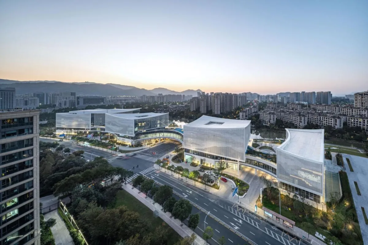 BIM建筑|温州高新文化广场 / 同济大学建筑设计研究院