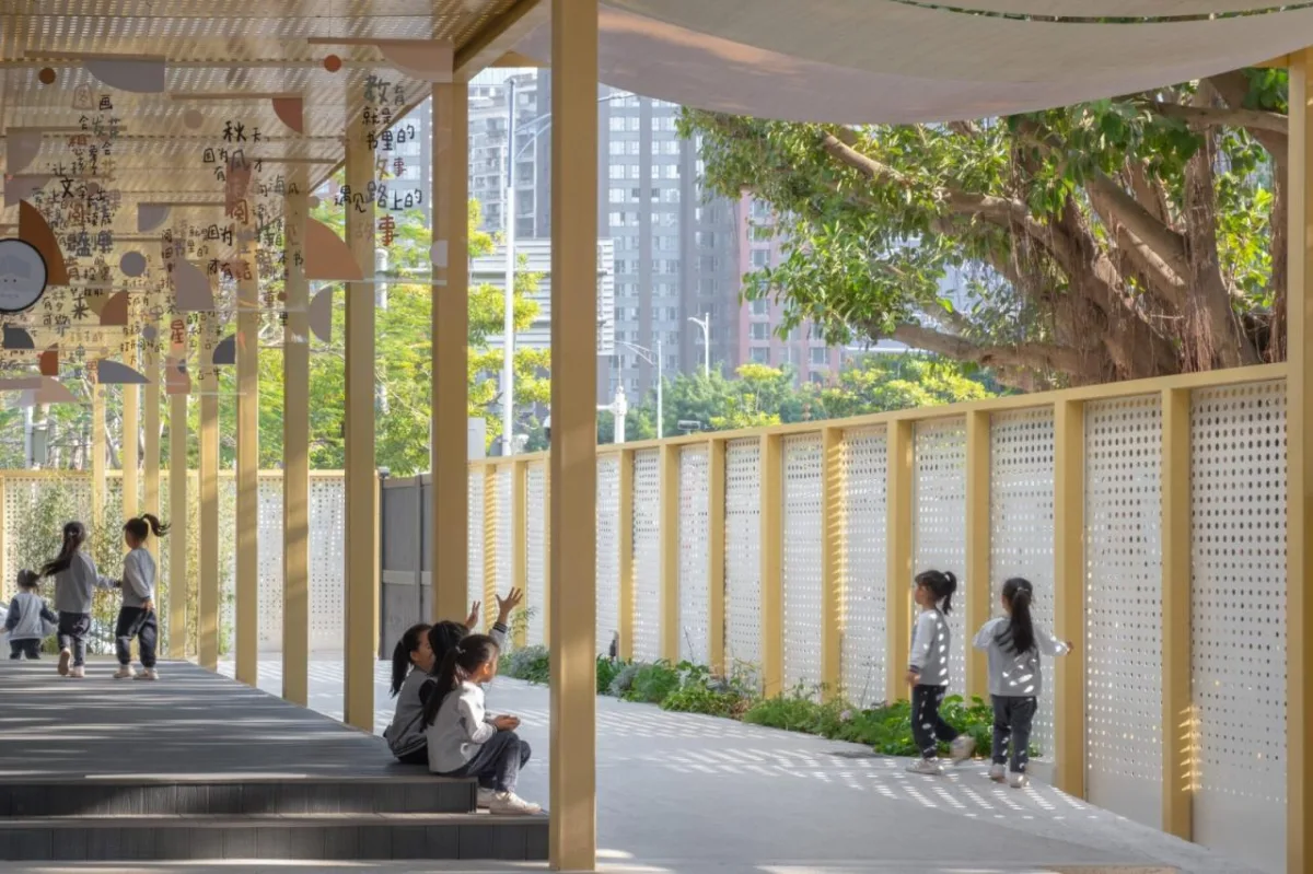 BIM建筑|新安海贝幼儿园改造 / 深圳对角线建筑设计