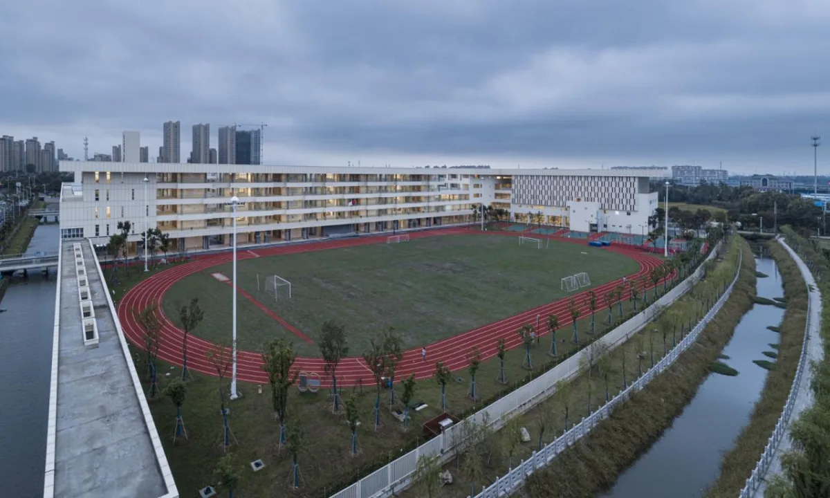BIM建筑|苏州大学高邮实验学校 / 九城都市建筑