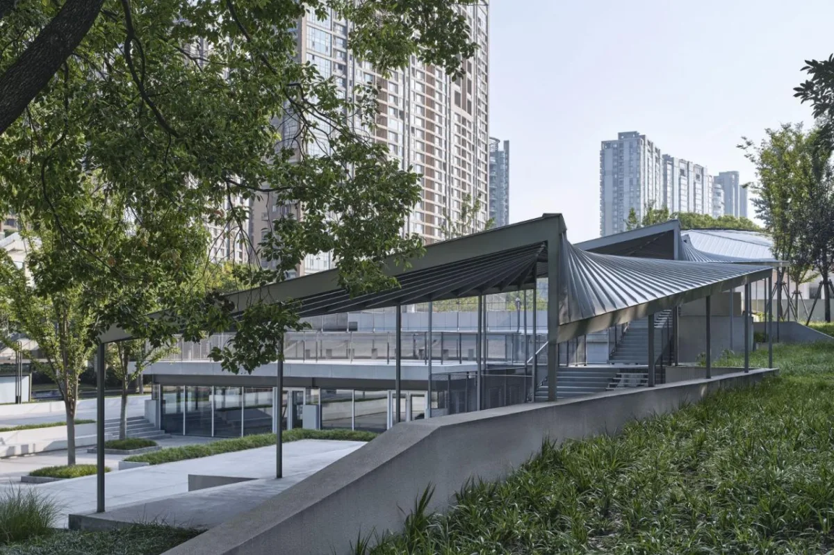 BIM建筑|杭州滨江公共空间·涧石驿与停云驿 / 同济原作设计工作室
