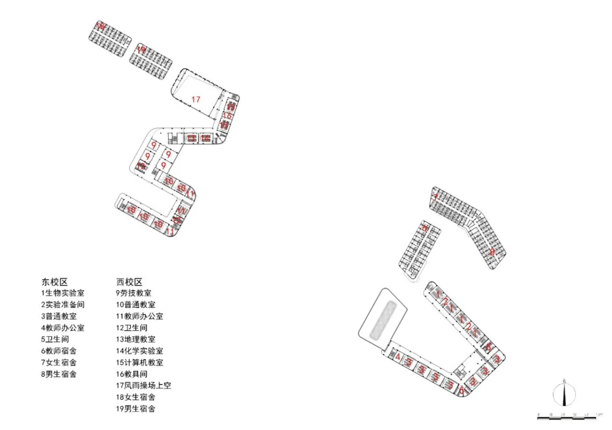 BIM建筑|在山边眺望云朵:云南省玉溪弘玉中学设计记 / 思序产教融合研究中心